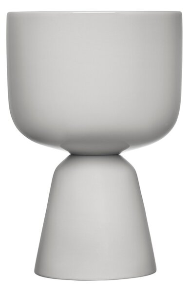 Iittala Kvetináč Nappula S, sivý