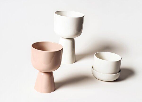 Iittala Kvetináč Nappula S, biely