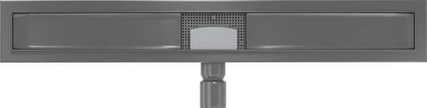 Mexen Flat telo pre líniový odtok 70 cm, brúsená zbraňová šedá - 1E15070