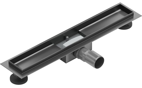 Mexen Flat korpus pre líniový odtok 50 cm, gun gray kartáčovaný - 1E15050
