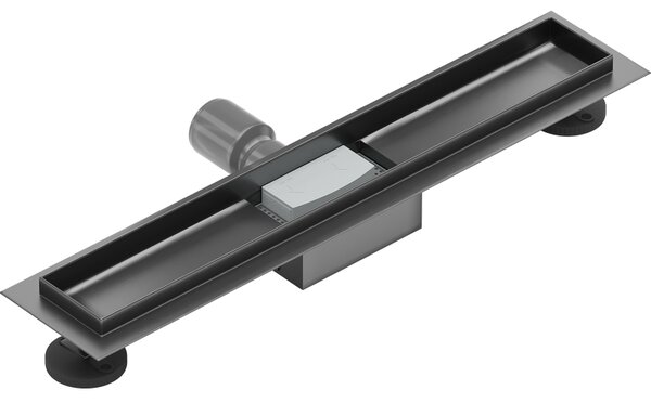 Mexen Flat korpus pre líniový odtok 50 cm, gun gray kartáčovaný - 1E15050