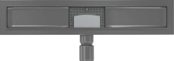 Mexen Flat korpus pre líniový odtok 50 cm, gun gray kartáčovaný - 1E15050