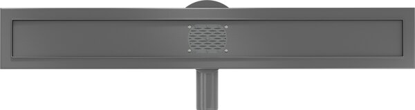 Mexen Flat 360° telo pre lineárny odtok otočný 50 cm, gun gray brúsený - 1E40050
