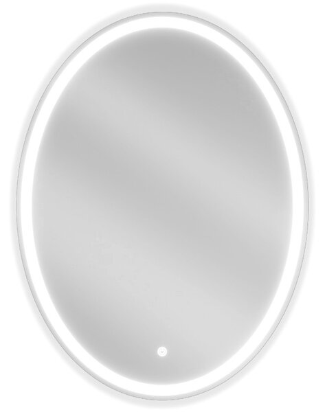 Mexen Elz osvetlené kúpeľňové zrkadlo 60 x 80 cm, LED 6000K, proti hmle - 9802-060-080-611-00