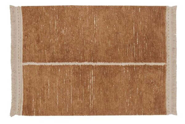 MUZZA Obojstranný koberec dettuo 140 x 200 cm hnedý