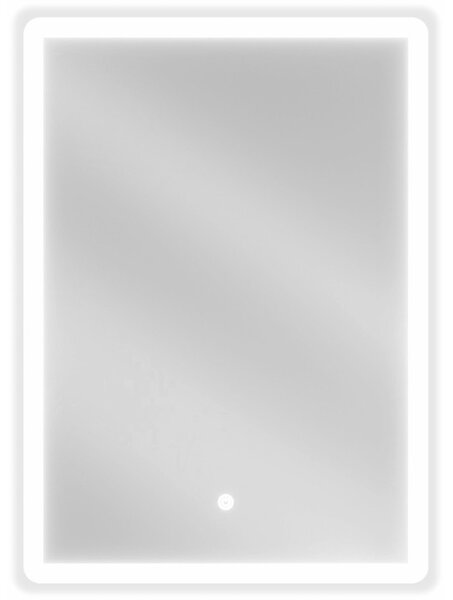 Mexen Navia osvetlené kúpeľňové zrkadlo 50 x 70 cm, LED 6000K, antifog - 9803-050-070-611-00