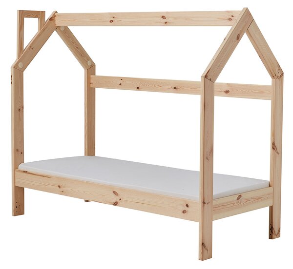 Drevko Detská posteľ domček - 160 x 70 cm Zásuvka: Nie