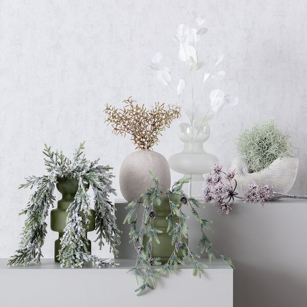 Vetvička Thistle white 100cm
