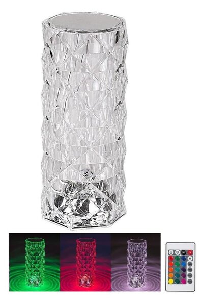 Rabalux 76015 - LED RGB Stolná nabíjacia lampa SIGGY LED/1,5W/3,7V