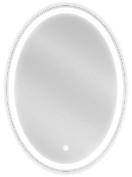 Mexen Elz zrkadlo do kúpeľne s podsvietením 50 x 70 cm, LED 6000K, proti zahmlievaniu - 9802-050-070-611-00