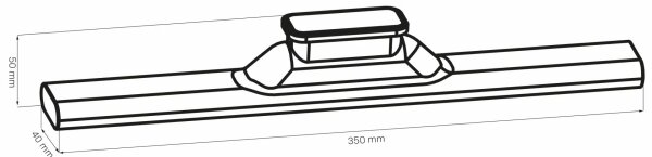 LED podlinkové svietidlo 2,5W/5V USB, 2700K/4000K/6500K, 35 cm, biele