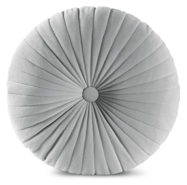 DEKORAČNÝ VANKÚŠ VELVET68 (FI) 40 CM STRIEBORNÁ