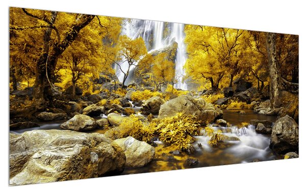 Obraz jesennej krajiny (120x50 cm)