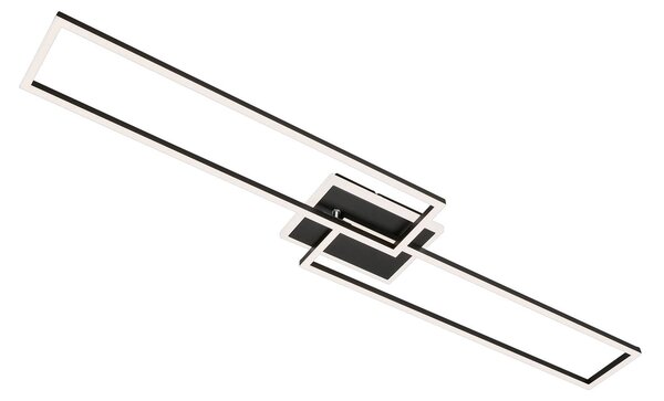 Stropné LED Frame CCT 2 obdĺžniky remote čierna