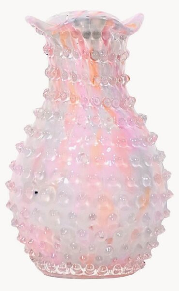 Ručne fúkaná váza Hobnail, V 30 cm