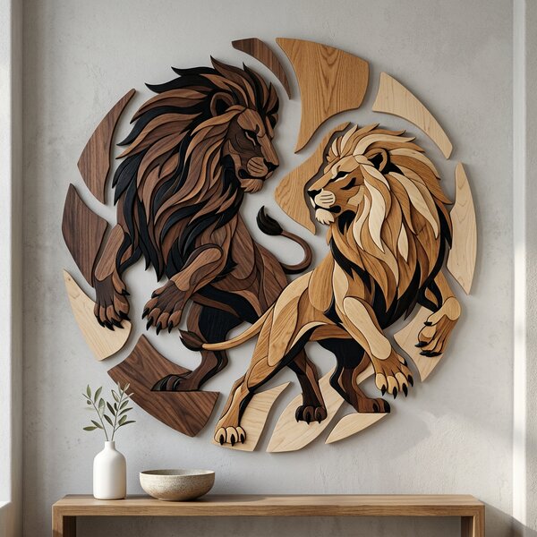 Drevený obraz s UV tlačou - Levy