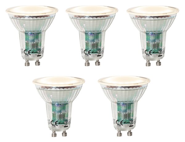 Sada 5 GU10 LED žiaroviek so súmrakovým senzorom 3W 200 lm 2700K