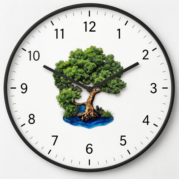 Tiché HDF hodiny - Strom Baum