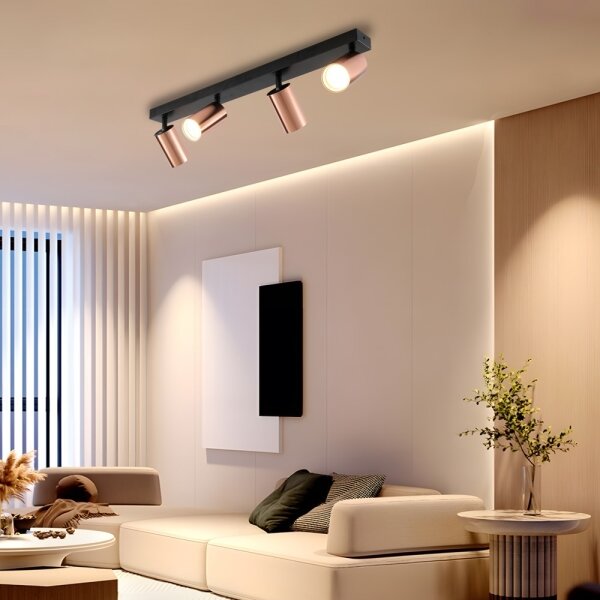 Immax NEO 08303L - Bodové svietidlo PUNTO 4xGU10/9W/230V ružové zlato