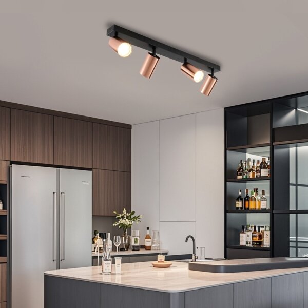 Immax NEO 08303L - Bodové svietidlo PUNTO 4xGU10/9W/230V ružové zlato