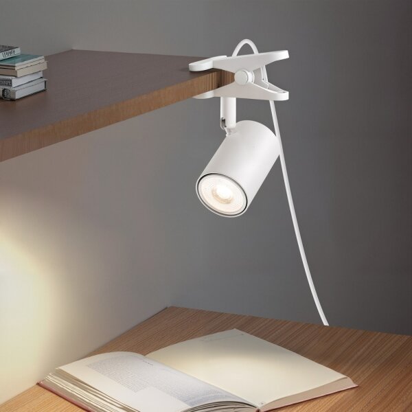 Immax NEO 08292L - Klipová lampa PUNTO 1xGU10/9W/230V biela