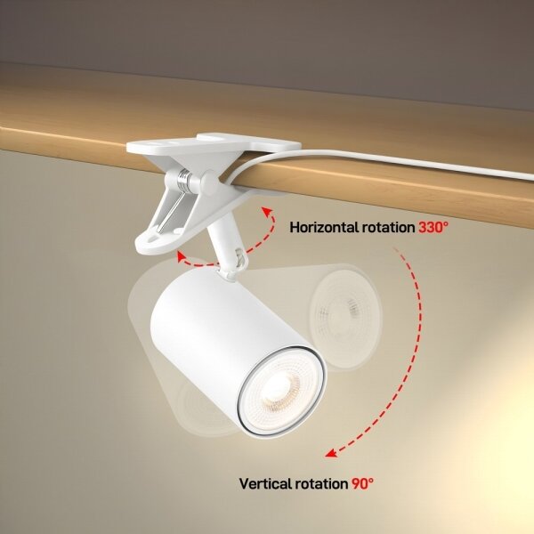 Immax NEO 08292L - Klipová lampa PUNTO 1xGU10/9W/230V biela