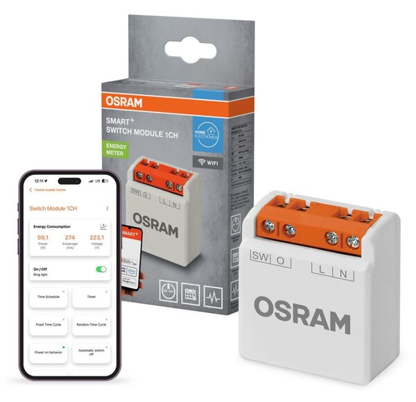 Osram - Modul pre 1-tlačidlový vypínač SMART+ 230V Wi-Fi