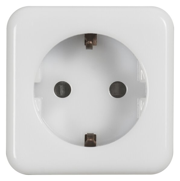 Osram -LED Stmievateľná zásuvka s osvetlením SCHUKO SMART+ NIGHTLIGHT 230V Wi-Fi