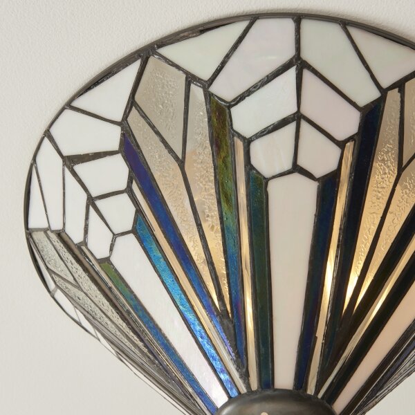 Endon 112191 - Stropné svietidlo Tiffany ASTORIA 2xE27/60W/230V pr. 40 cm