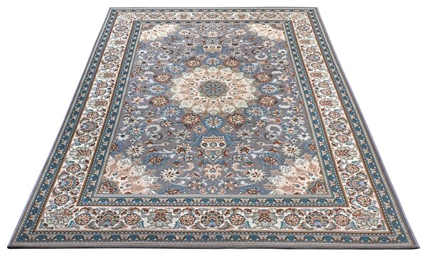 Hanse Home, Kusový koberec Flair 105715 Grey Cream – na von aj na doma, 120x180, šedá, chodba / predsieň