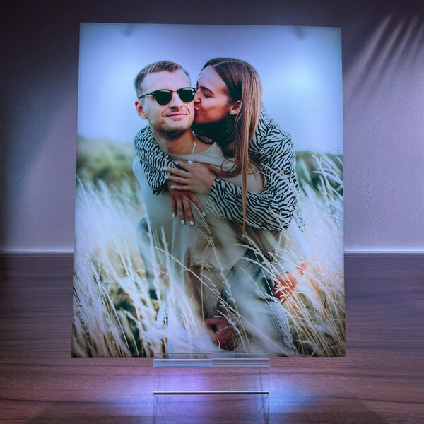 Personalizovaná LED stolná lampa z fotky
