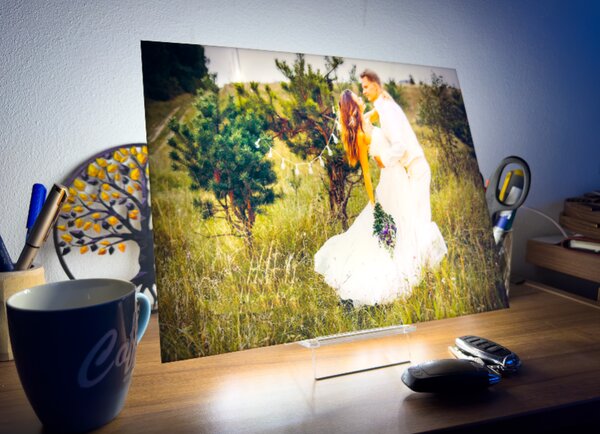 Personalizovaná LED stolná lampa z fotky