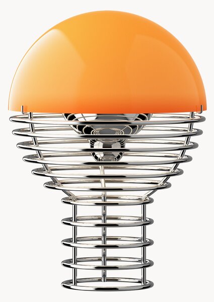 Malá stmievateľná prenosná stolová LED lampa Wire, dizajn Verner Panton
