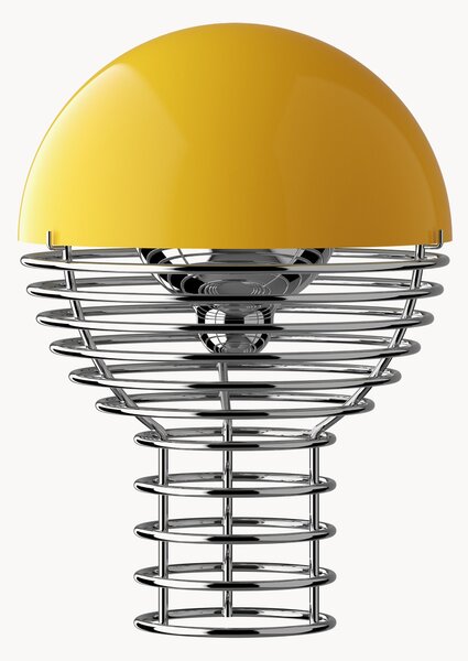 Malá stmievateľná prenosná stolová LED lampa Wire, dizajn Verner Panton
