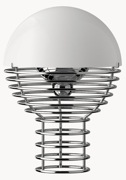 Malá stmievateľná prenosná stolová LED lampa Wire, dizajn Verner Panton