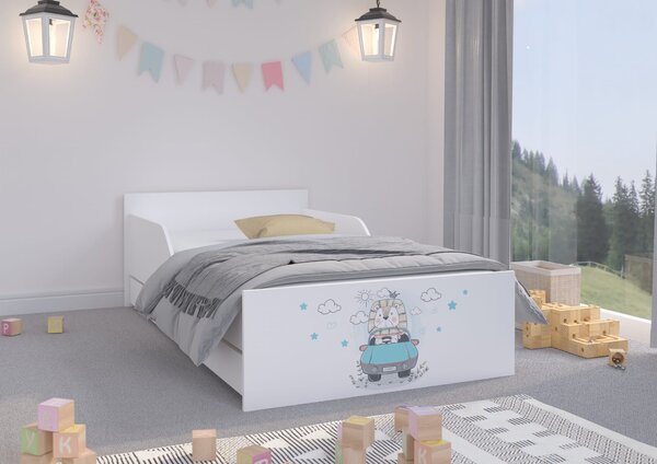 Detská posteľ PUFI + potlač 80x160 cm Lev Nie