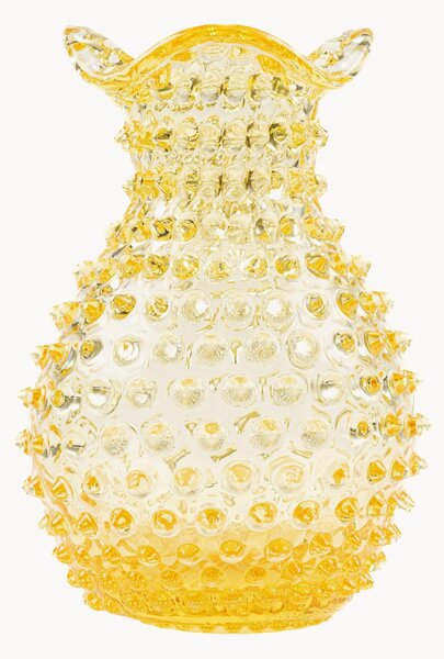 Ručne fúkaná váza Hobnail, V 21 cm