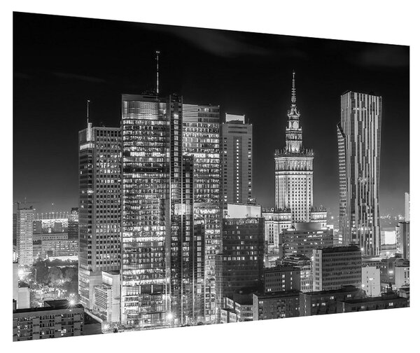 Čiernobiely obraz New Yorku (90x60 cm)