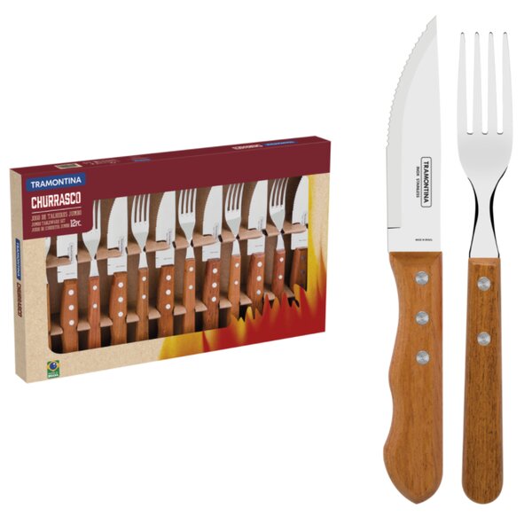Príborový BBQ set Tramontina - Dynamic Jumbo - 12ks