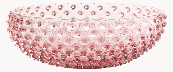 Ručne fúkaná servírovacia miska Hobnail