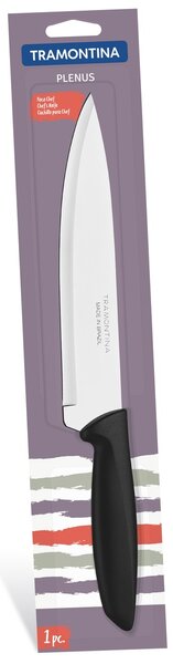 Kuchársky nôž Tramontina Plenus Chef 20cm - čierny