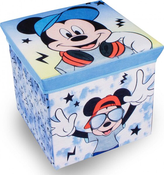 BHome Úložný box na hračky Myšiak Mickey s vekom