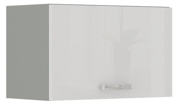 Digestorová skrinka ULLERIKE - šírka 60 cm, biela / šedá