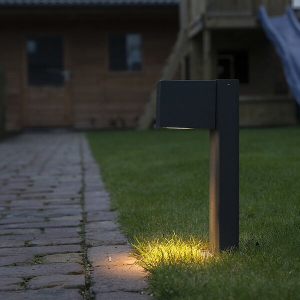 Inteligentná vonkajšia stojaca lampa antracitová 30 cm IP44 vrátane WiFi GU10 - Baleno