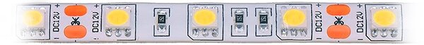 SOLIGHT LED pásik, 5m, SMD5050 60LED/m, 14,4W/m, IP65, 3000K teplá biela
