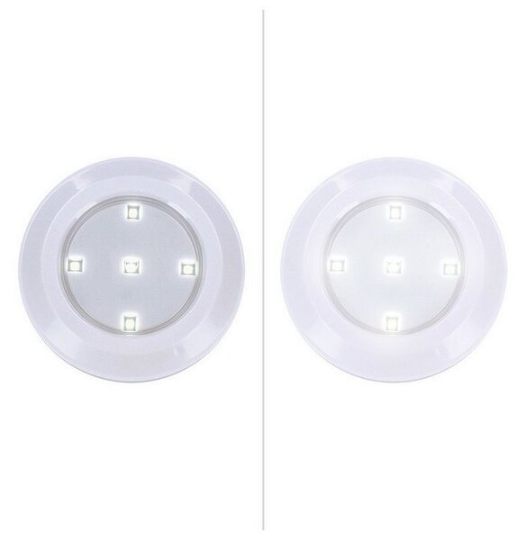 SOLIGHT LED orientačná lampička na batérie AAA + diaľkové ovládanie 50Lm biela
