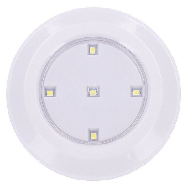 SOLIGHT LED orientačná lampička na batérie AAA + diaľkové ovládanie 50Lm biela