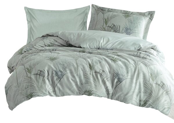 SATÉNOVÉ OBLIEČKY LUXURY PREMIUM PALMIRO 200X220 CM, 2KS 70X80 CM LISTY