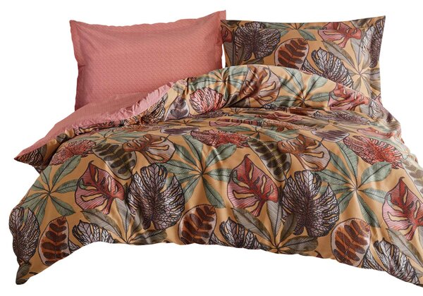 SATÉNOVÉ OBLIEČKY LUXURY PREMIUM GRETA 160X200 CM, 2KS 70X80 CM LISTY