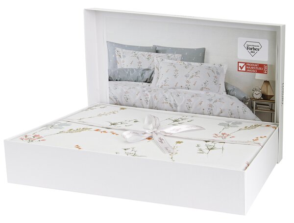 SATÉNOVÉ OBLIEČKY LUXURY PREMIUM VITALE 200X220 CM, 2KS 70X80 CM KVETY